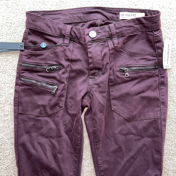 NTW Maroon Blank NYC pants size 25 - Picture 2 of 7